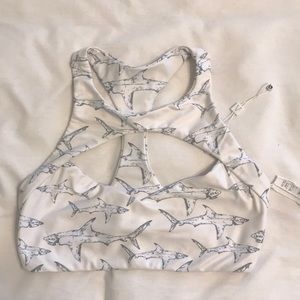 Boys + Arrows swim top